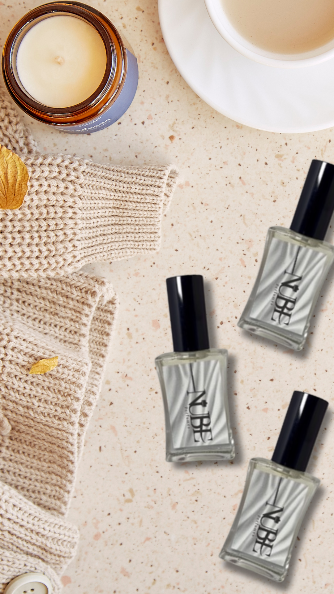 Selección de los 10 mejores perfumes de otoño de Nube Perfumes — fragancias cálidas, amaderadas y gourmand para ella y para él