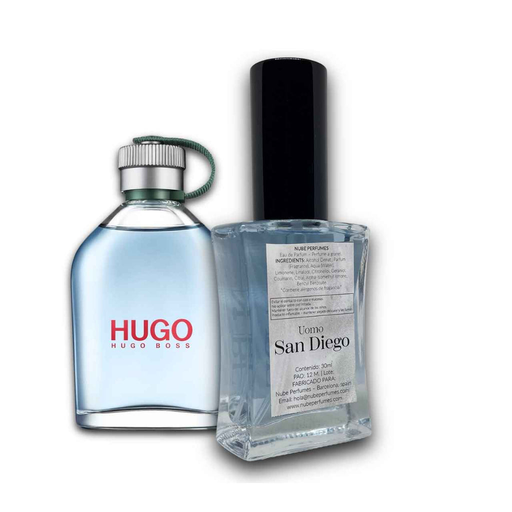San Diego — Perfume equivalente a Hugo de Hugo Boss