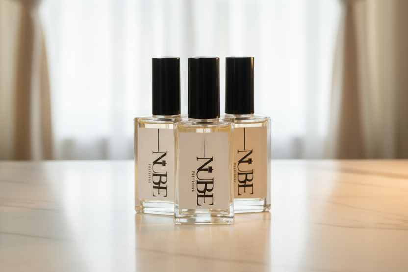 tres perfumes de nicho Nube Perfumes: Necochea, Venecia Cream y Fez Mística